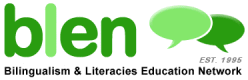 Bilingual & Literacies Education Network Logo