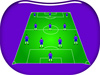 Positions on a pitch