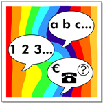 Salutations - Alphabet - Numbers - Colours - Dates...