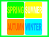 The seasons and related words - Vocabulary