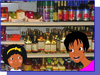 At the grocery shop - A1 level