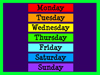 Days of the week - Vocabulary