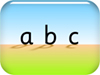 Sing the alphabet