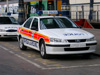 A police car