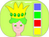 Colour the crown