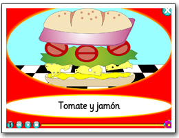 El bocadillo - making a sandwich in Spanish